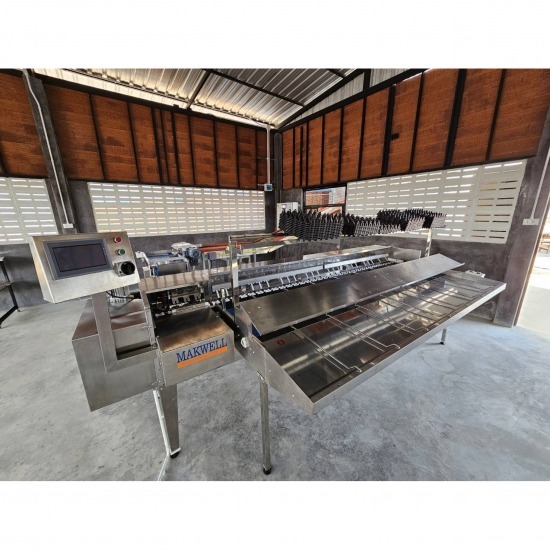 โรงงานผลิตเครื่องคัดไข่ - มาค เวลล์ โพรดักส์ - เครื่องคัดไข่ระบบดิจิตอล 18000 ฟอง